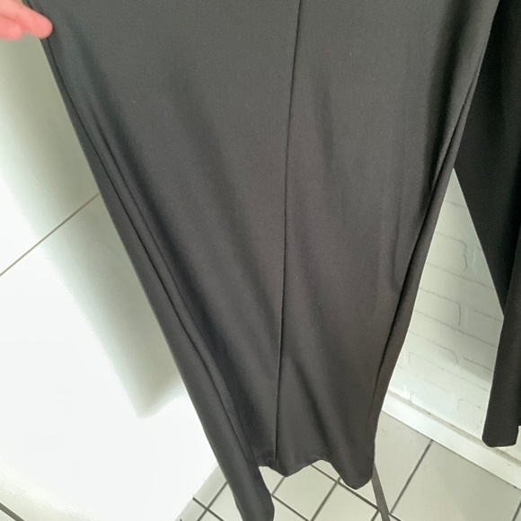 In every story Dress Pants Wide leg Black stretch High Waist Lagenlook Sz 1X - Picture 5 of 7